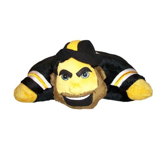 PITTSBURGH STEELERS 18" PILLOW PET NFL Football NWT - Picture 2 of 6